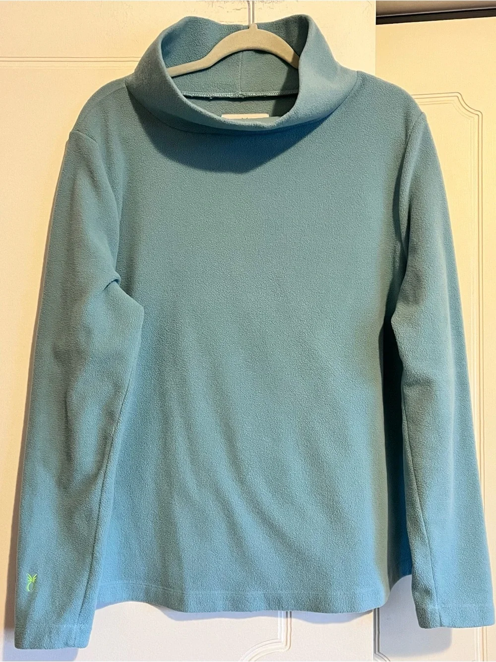 Dudley Stephens Women's XXL Greenpoint Turtleneck Vello Fleece Nantucket Fog